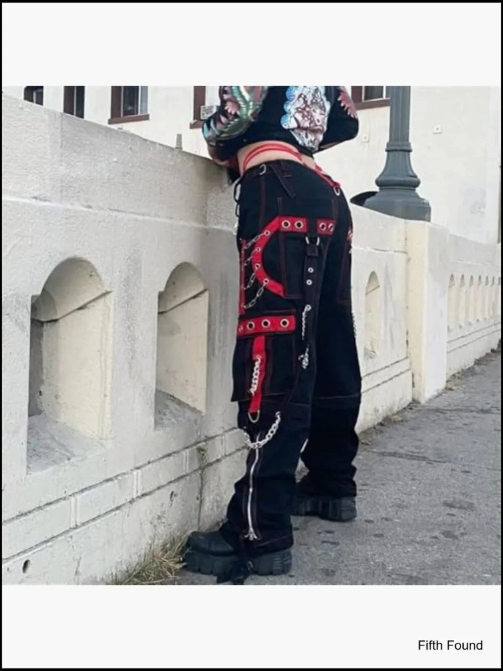 Medium Wide Leg Denim Pants Baggy Fit Y2K Grunge Street Style